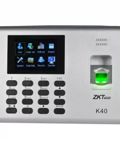 Présence de temps d'empreintes digitales ZKTeco K40